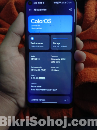 Oppo f19 pro plus 5g